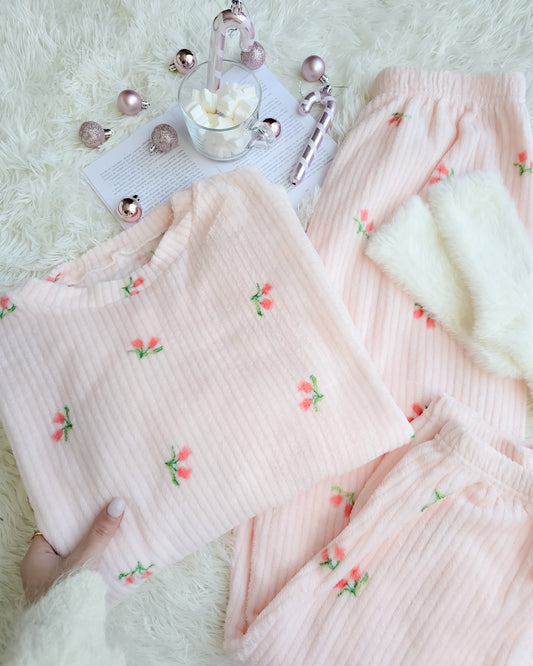 PIJAMA TULIPA + meias + copo de Natal