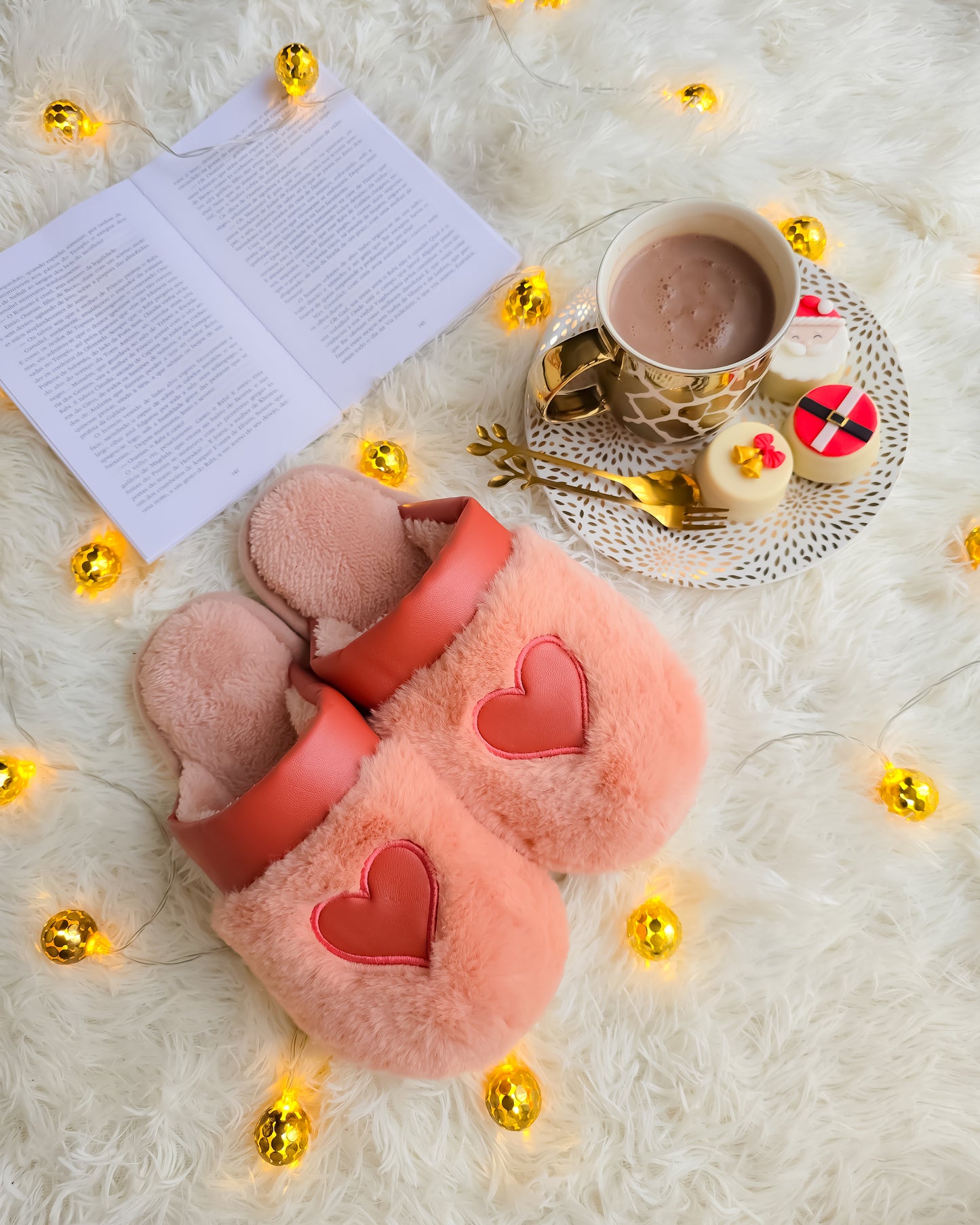 CHINELOS CORAÇÃO CORAL