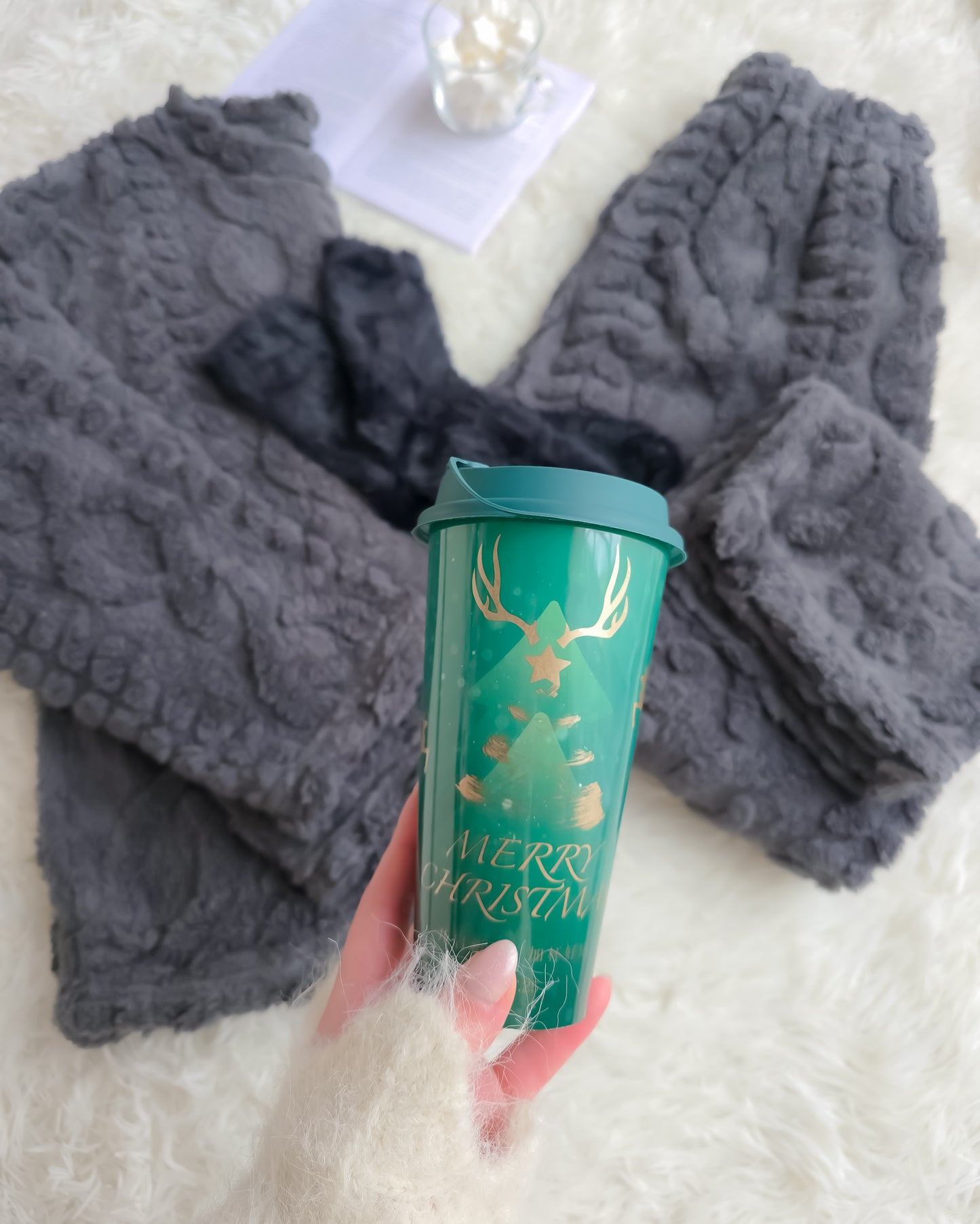 PIJAMA FOFO CINZA + OFERTA meias