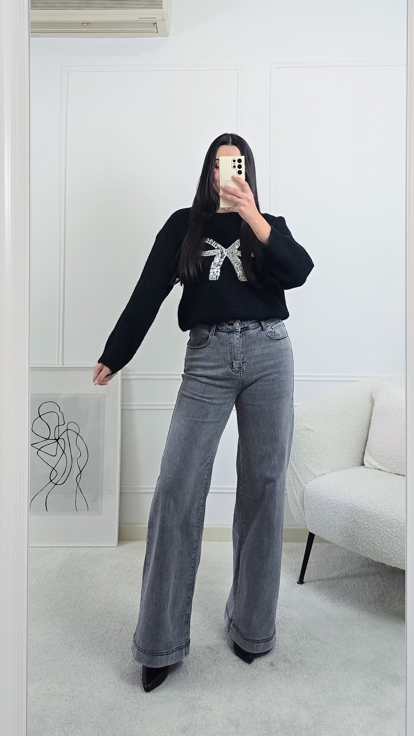 CAMISOLA LAÇO PRETO