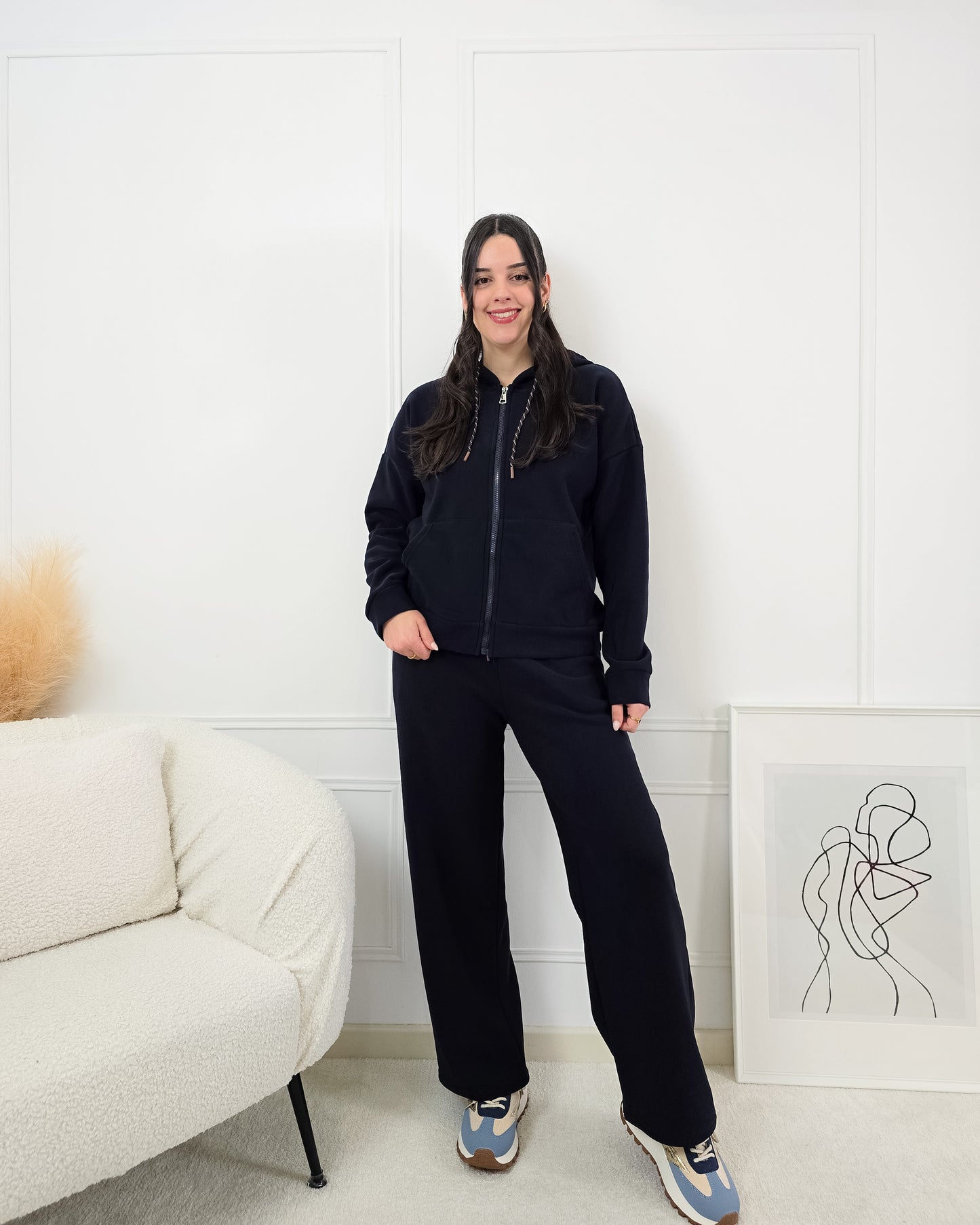 FATO DE TREINO CARDADO AZUL