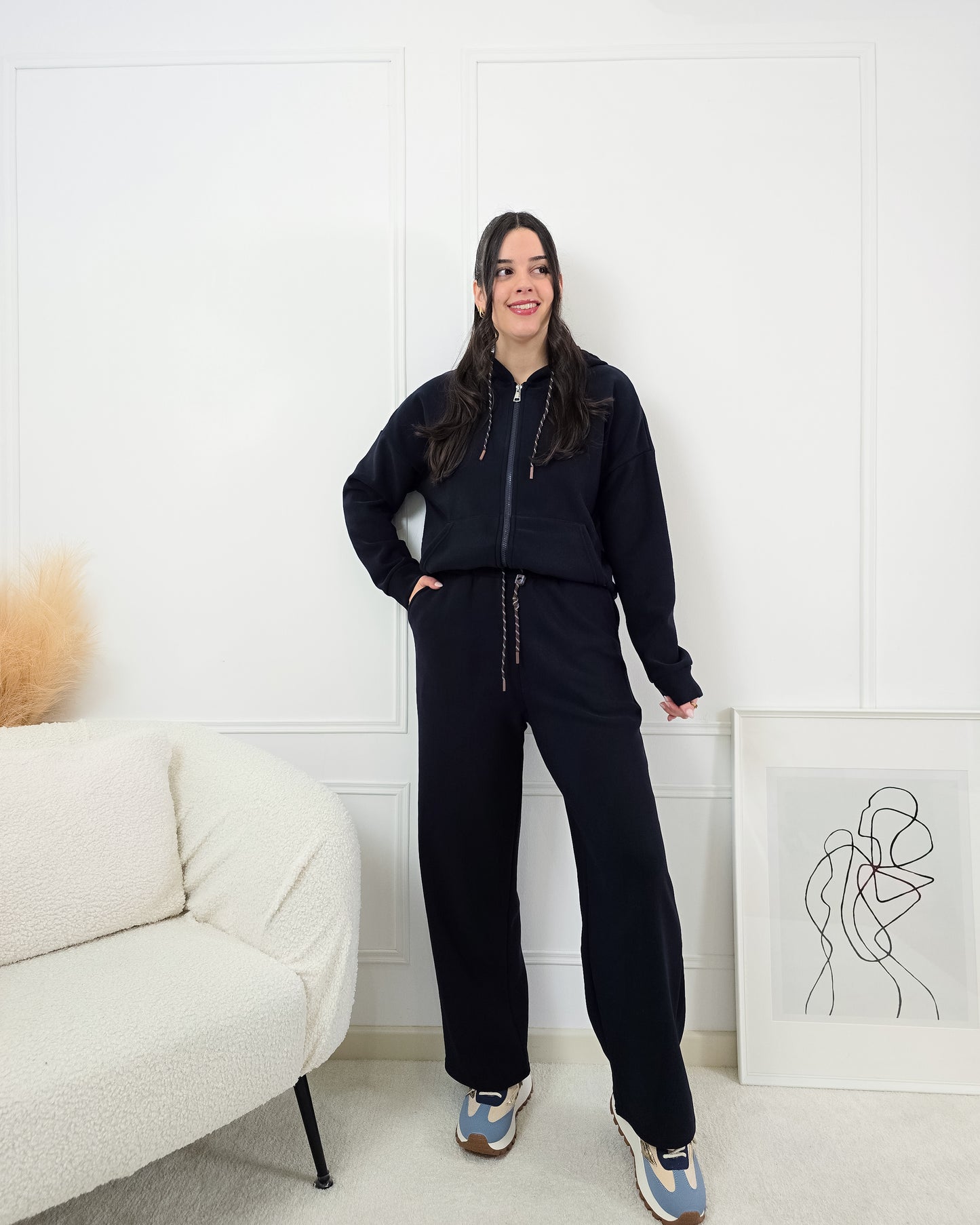 FATO DE TREINO CARDADO AZUL