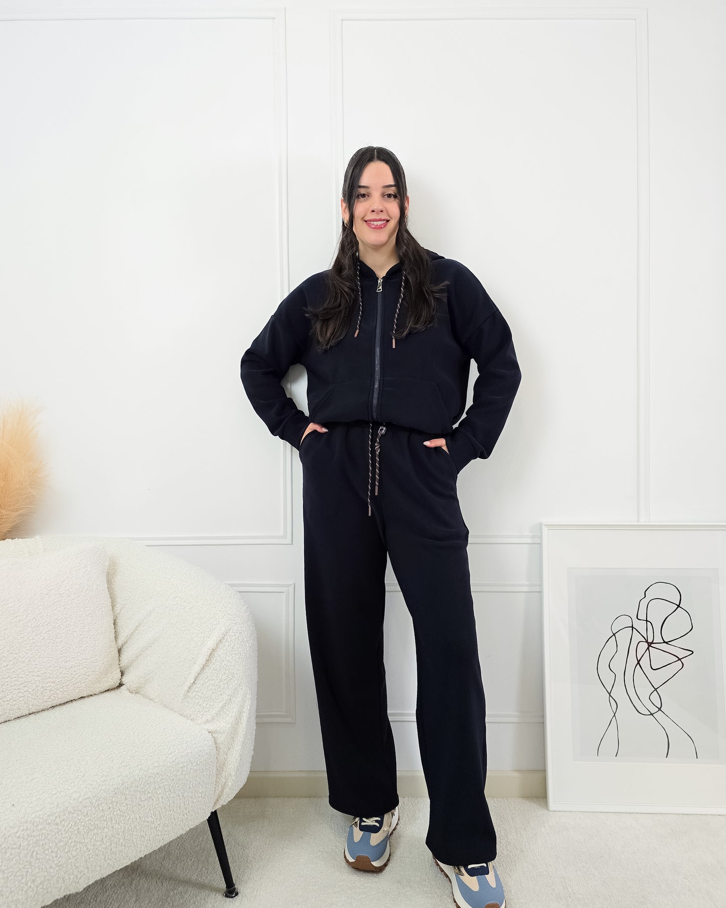 FATO DE TREINO CARDADO AZUL