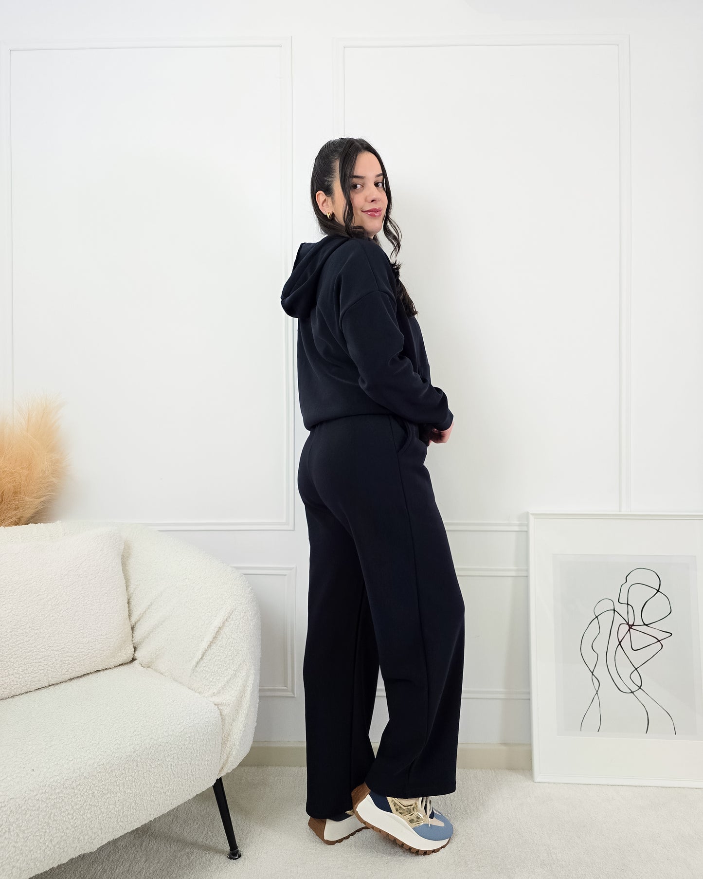 FATO DE TREINO CARDADO AZUL