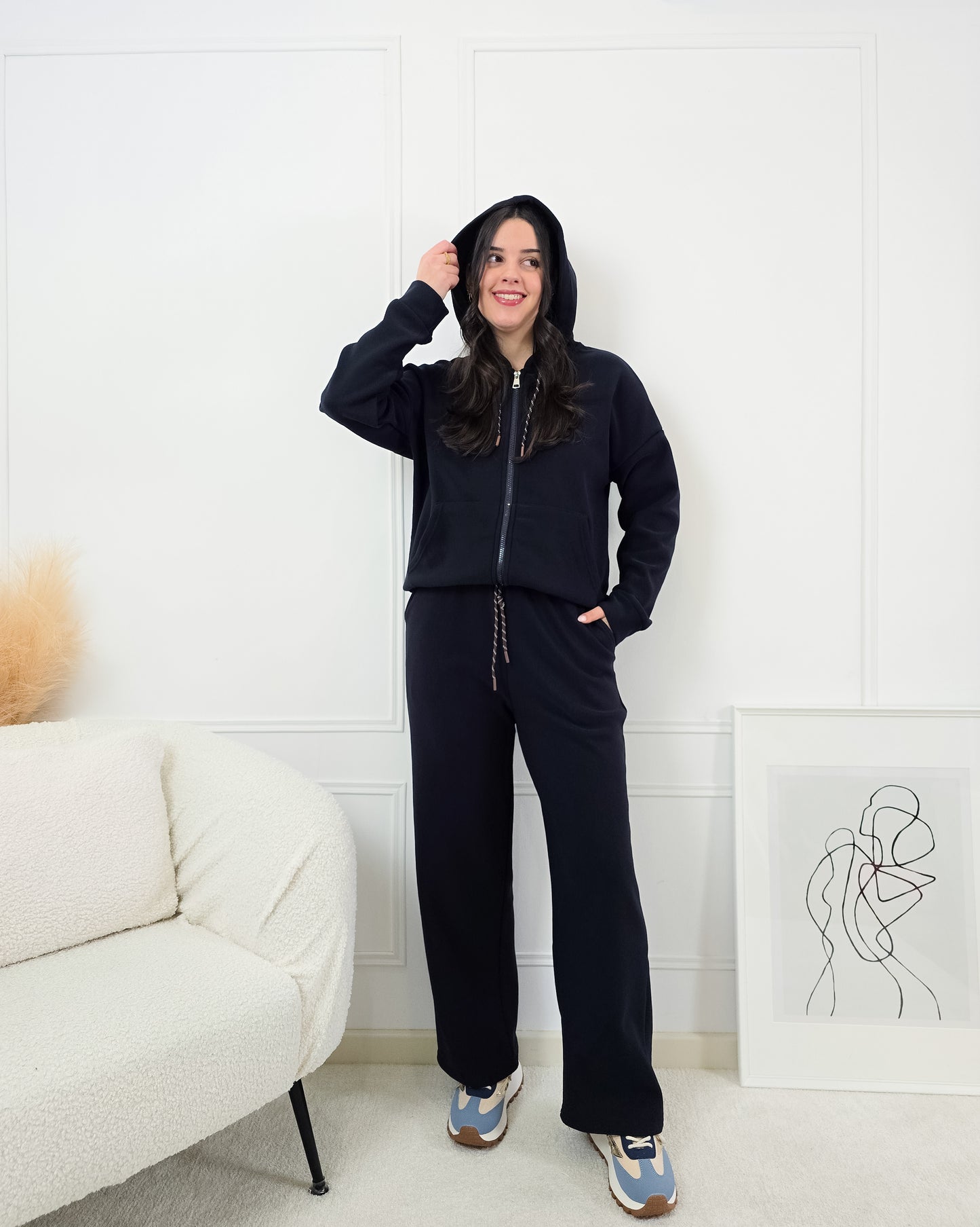 FATO DE TREINO CARDADO AZUL