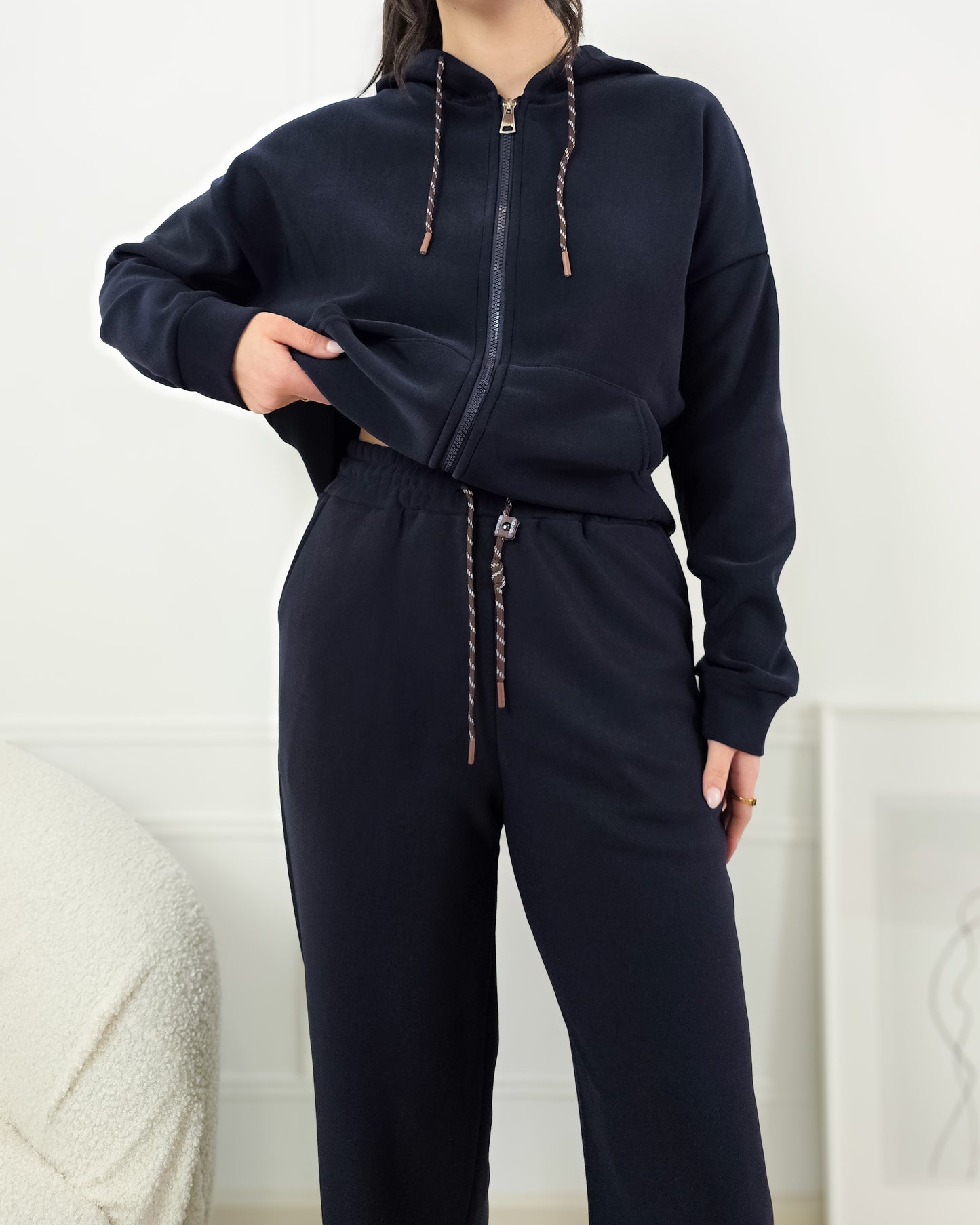 FATO DE TREINO CARDADO AZUL