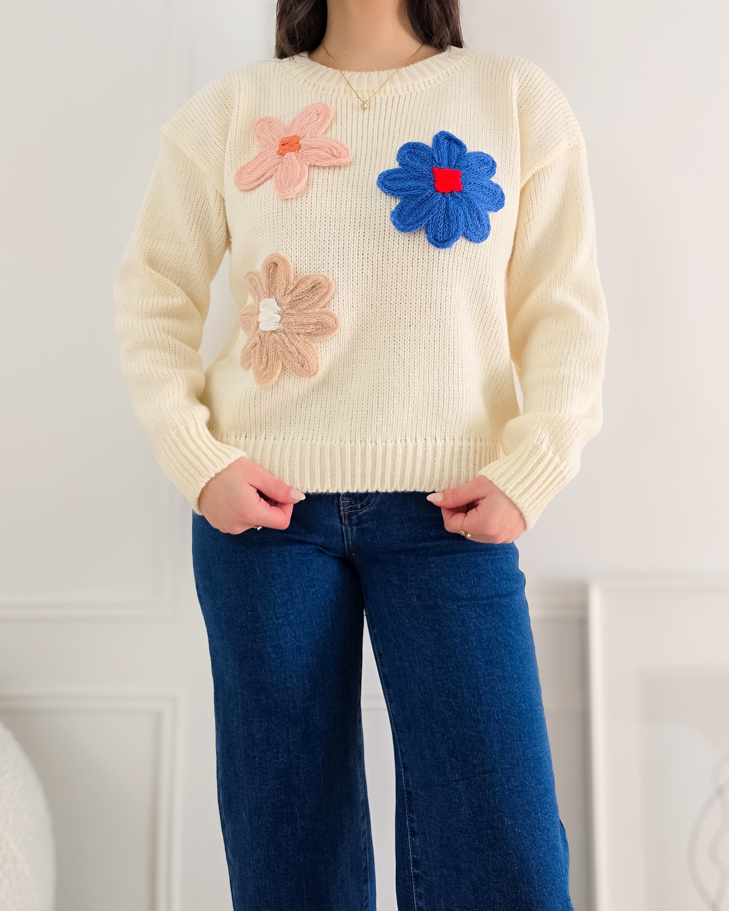 CAMISOLA FLORES PÉROLA