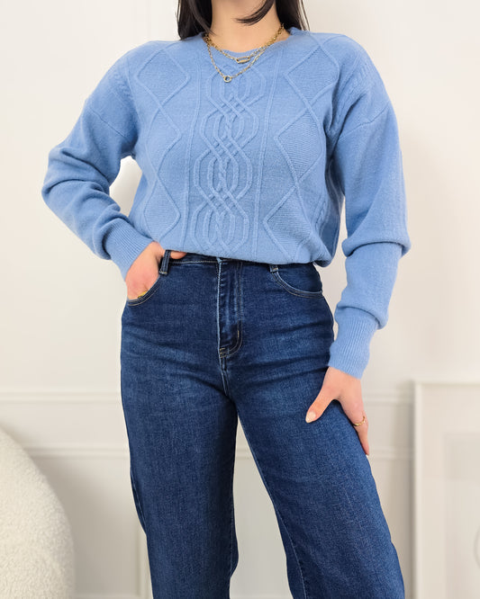 CAMISOLA FRANCISCA AZUL