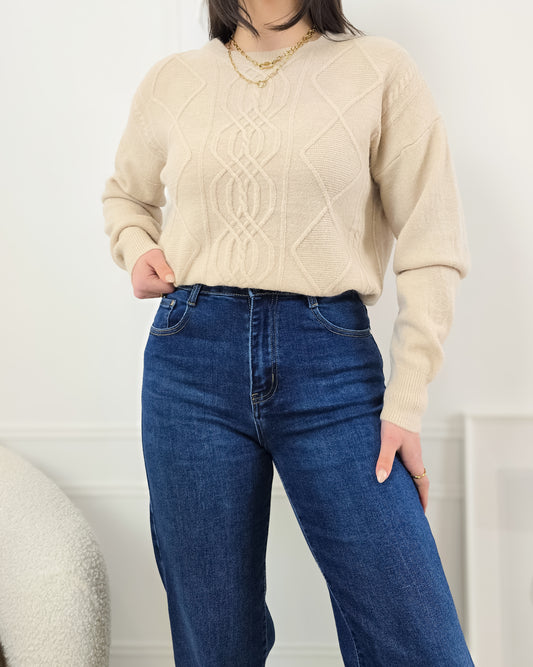 CAMISOLA FRANCISCA BEGE