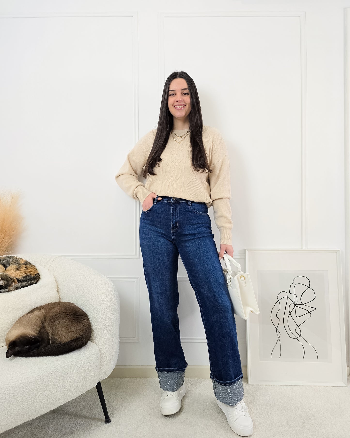 CAMISOLA FRANCISCA BEGE