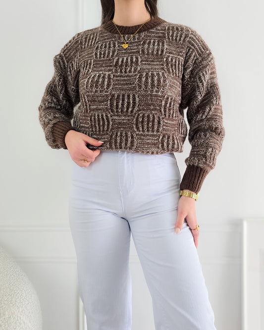 CAMISOLA BIANCA CASTANHO