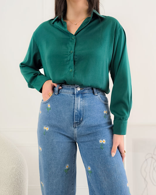 CAMISA CONSTANÇA VERDE