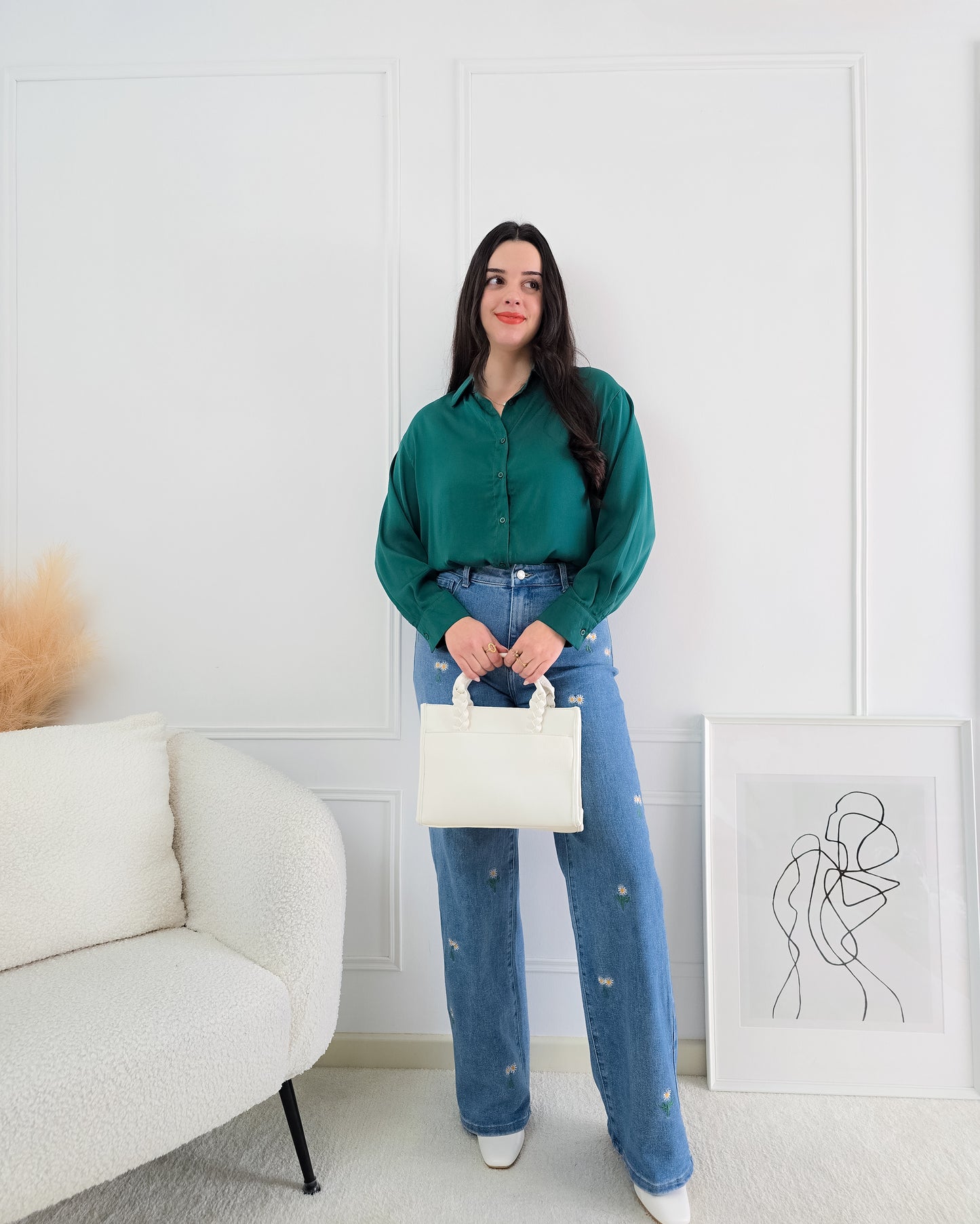 CAMISA CONSTANÇA VERDE