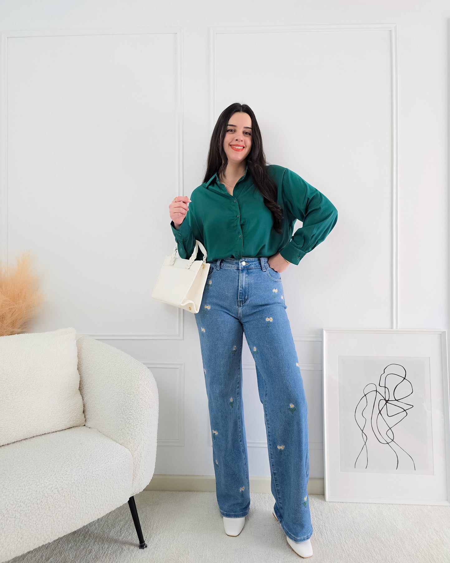 CAMISA CONSTANÇA VERDE