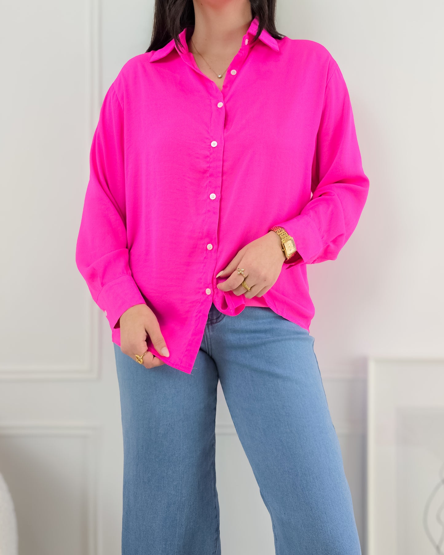 CAMISA CONSTANÇA ROSA