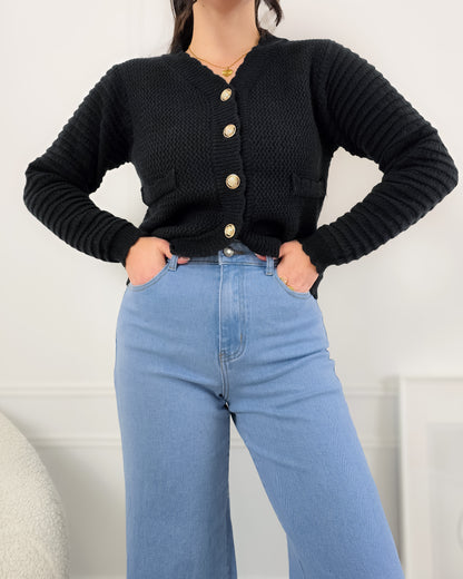 CARDIGAN ERICA PRETO