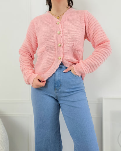 CARDIGAN ERICA ROSA