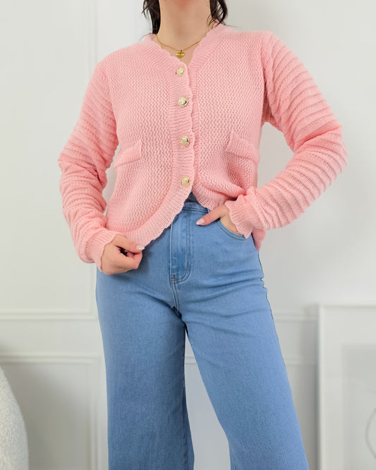 CARDIGAN ERICA ROSA