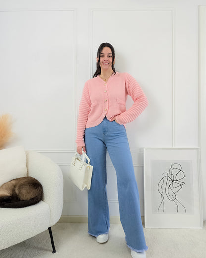 CARDIGAN ERICA ROSA
