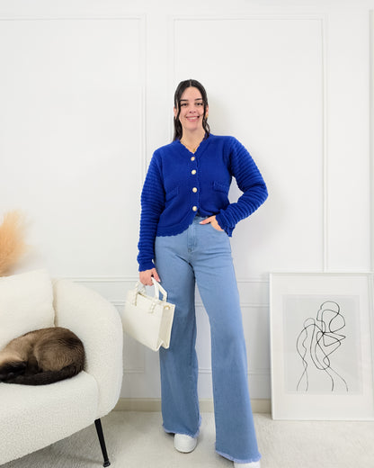 CARDIGAN ERICA AZUL