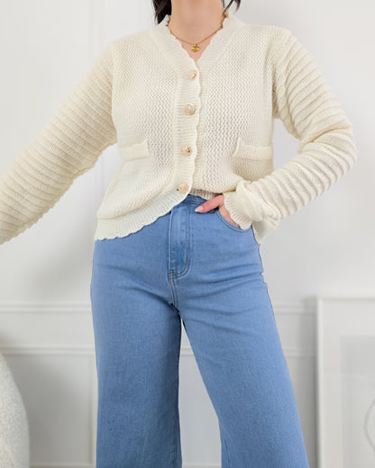 CARDIGAN ERICA PÉROLA