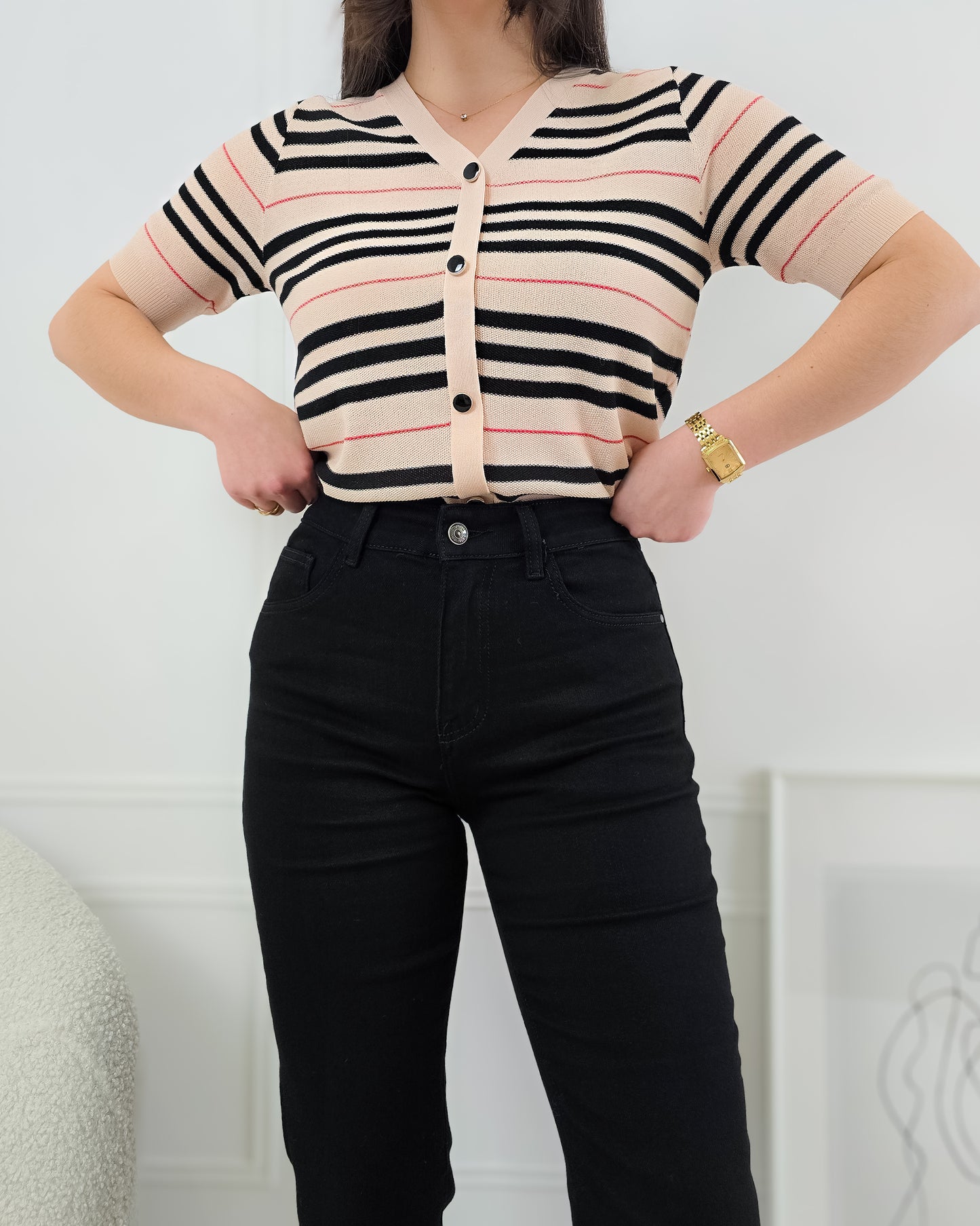 CAMISOLA EVA BEGE