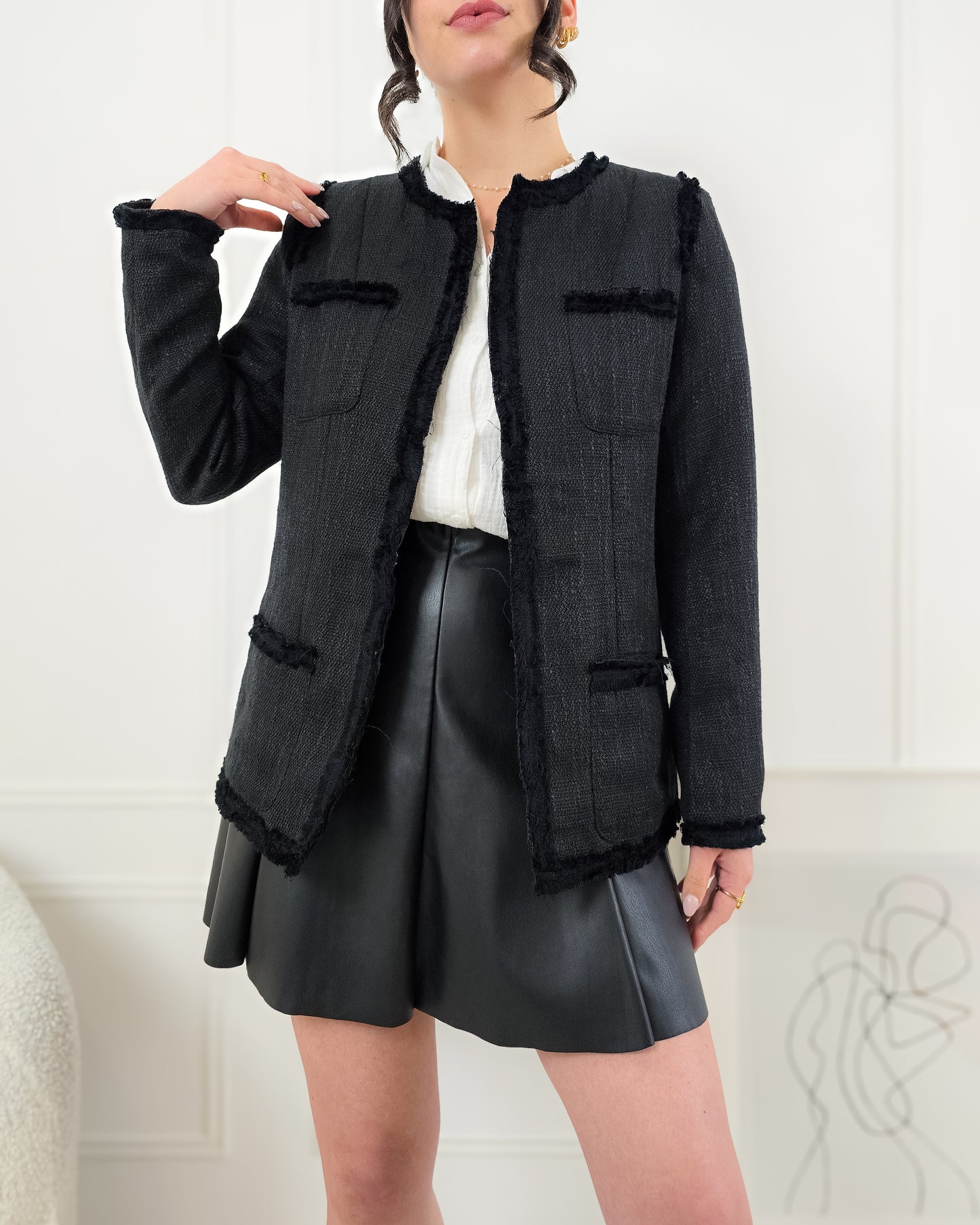 BLAZER CHRISTELLE PRETO