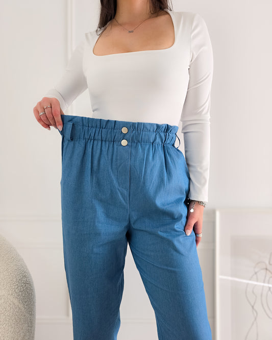 CALÇAS MÁGICAS CLARAS -5KG (ganga fina)