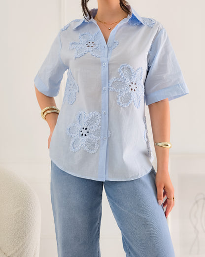 CAMISA HELOISA AZUL
