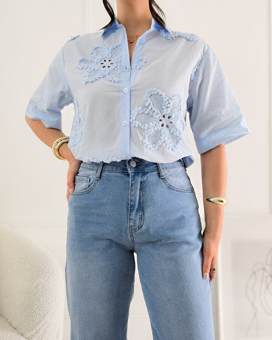 CAMISA HELOISA AZUL