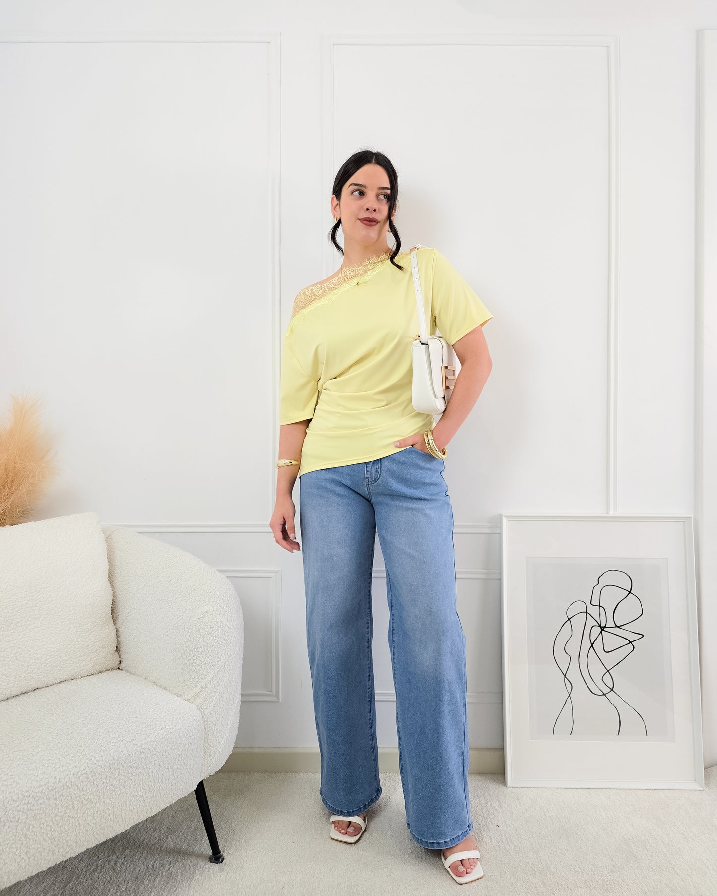 BLUSA JADE MANTEIGA