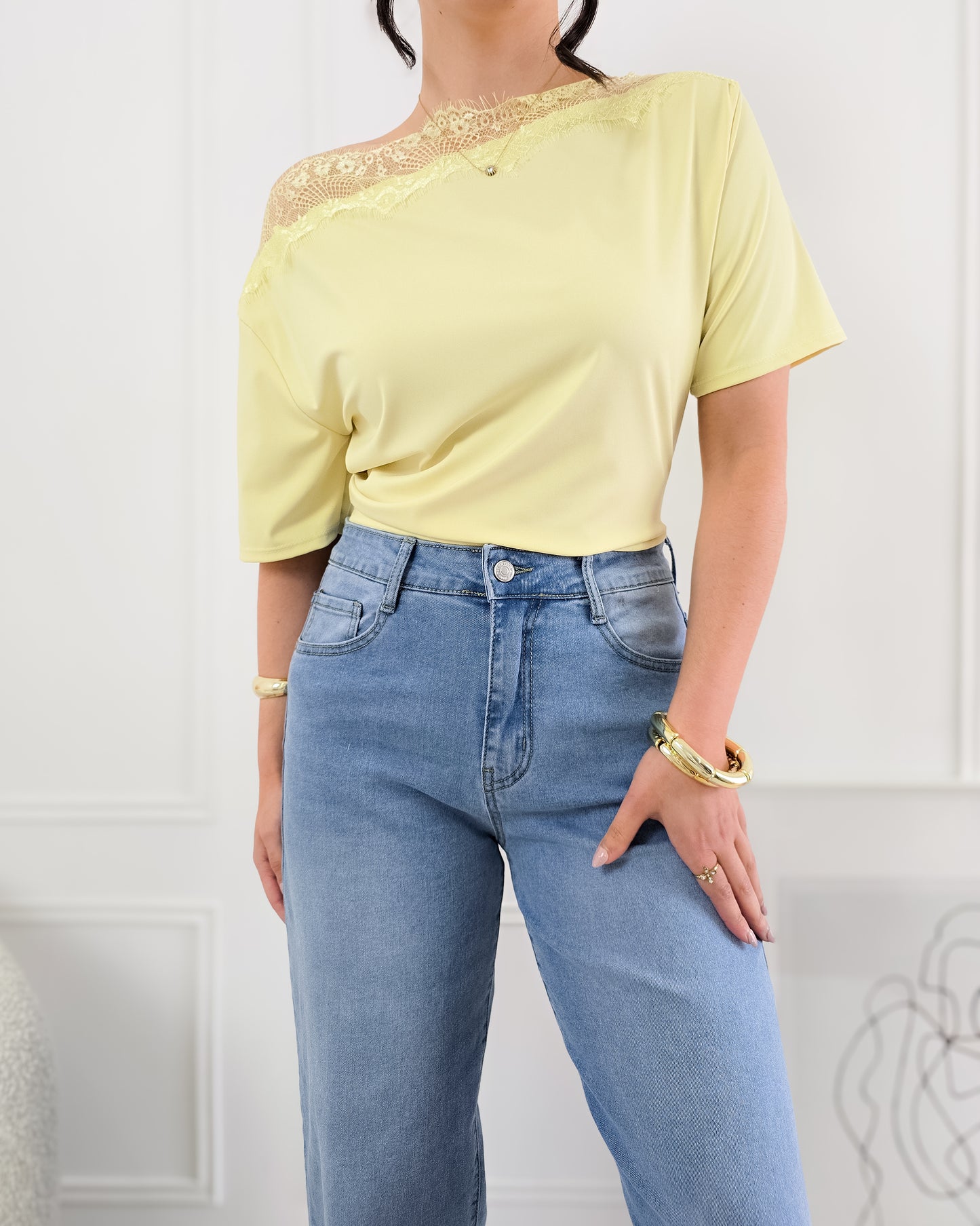 BLUSA JADE MANTEIGA