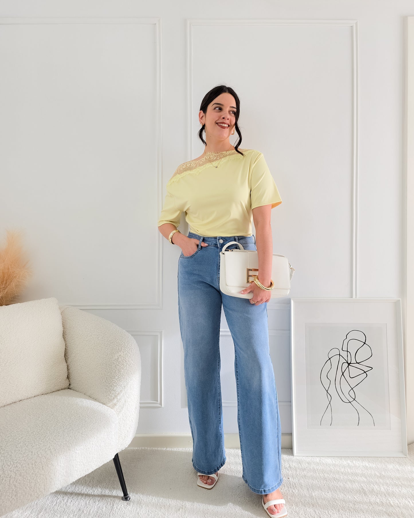BLUSA JADE MANTEIGA
