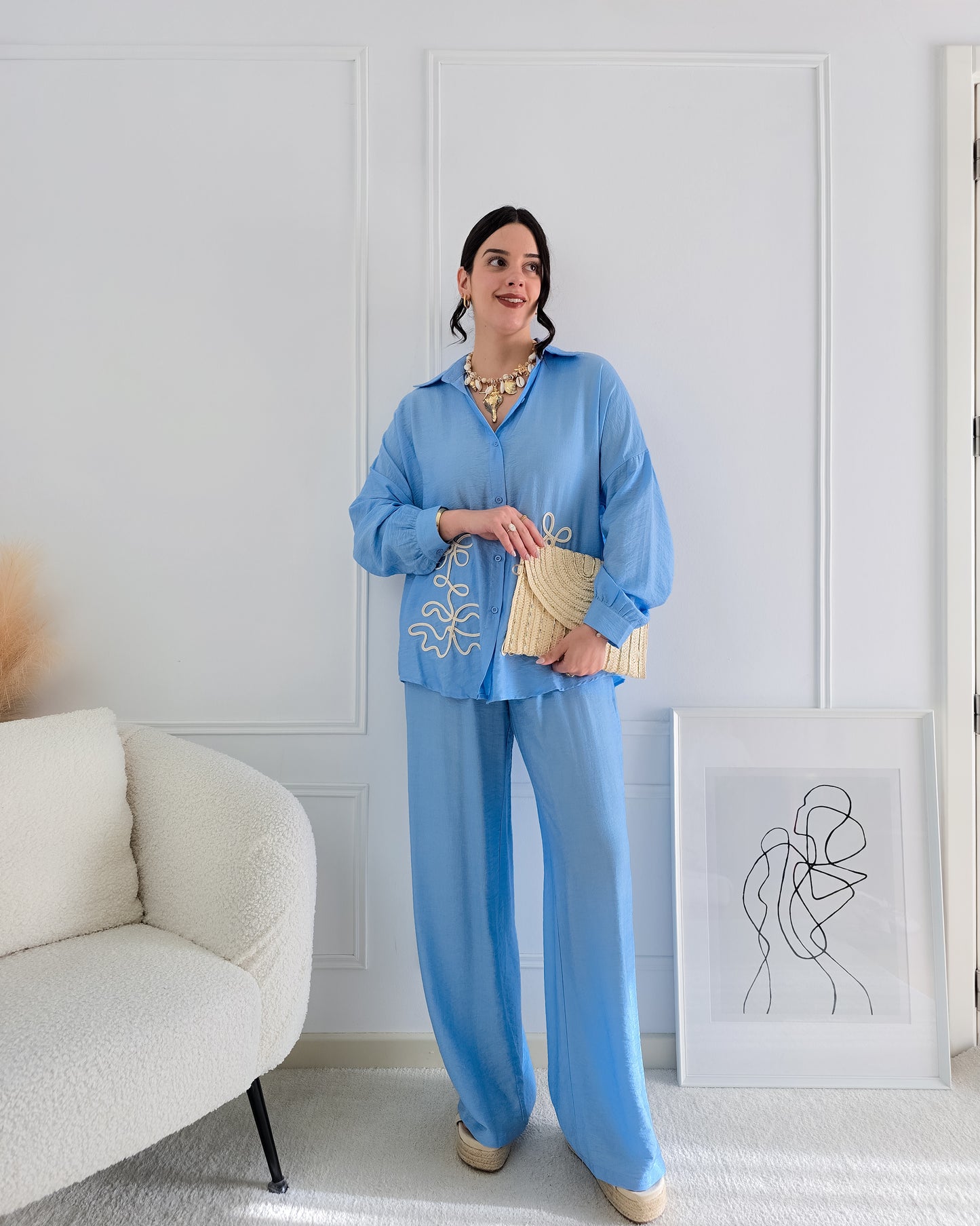 CONJUNTO EMILIA AZUL