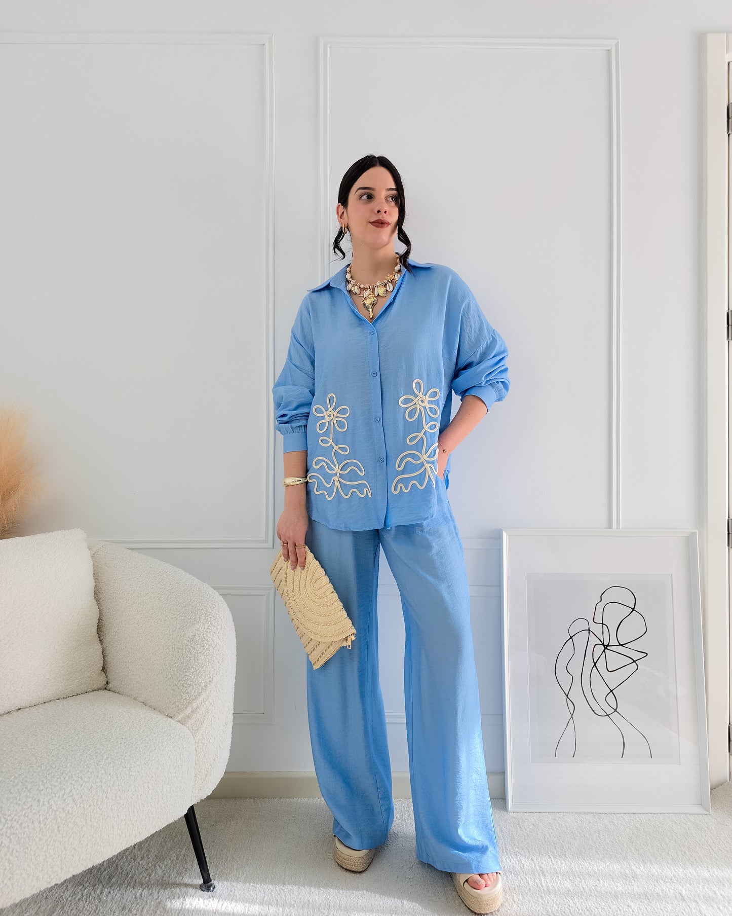 CONJUNTO EMILIA AZUL