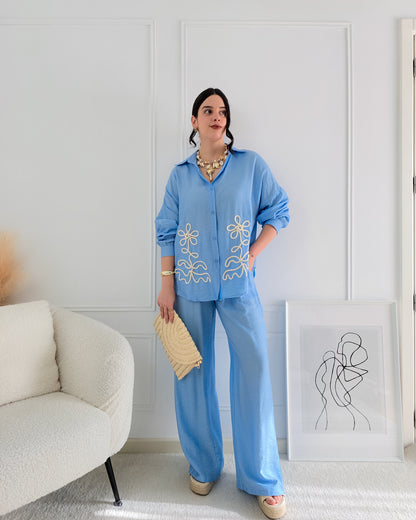 CONJUNTO EMILIA AZUL