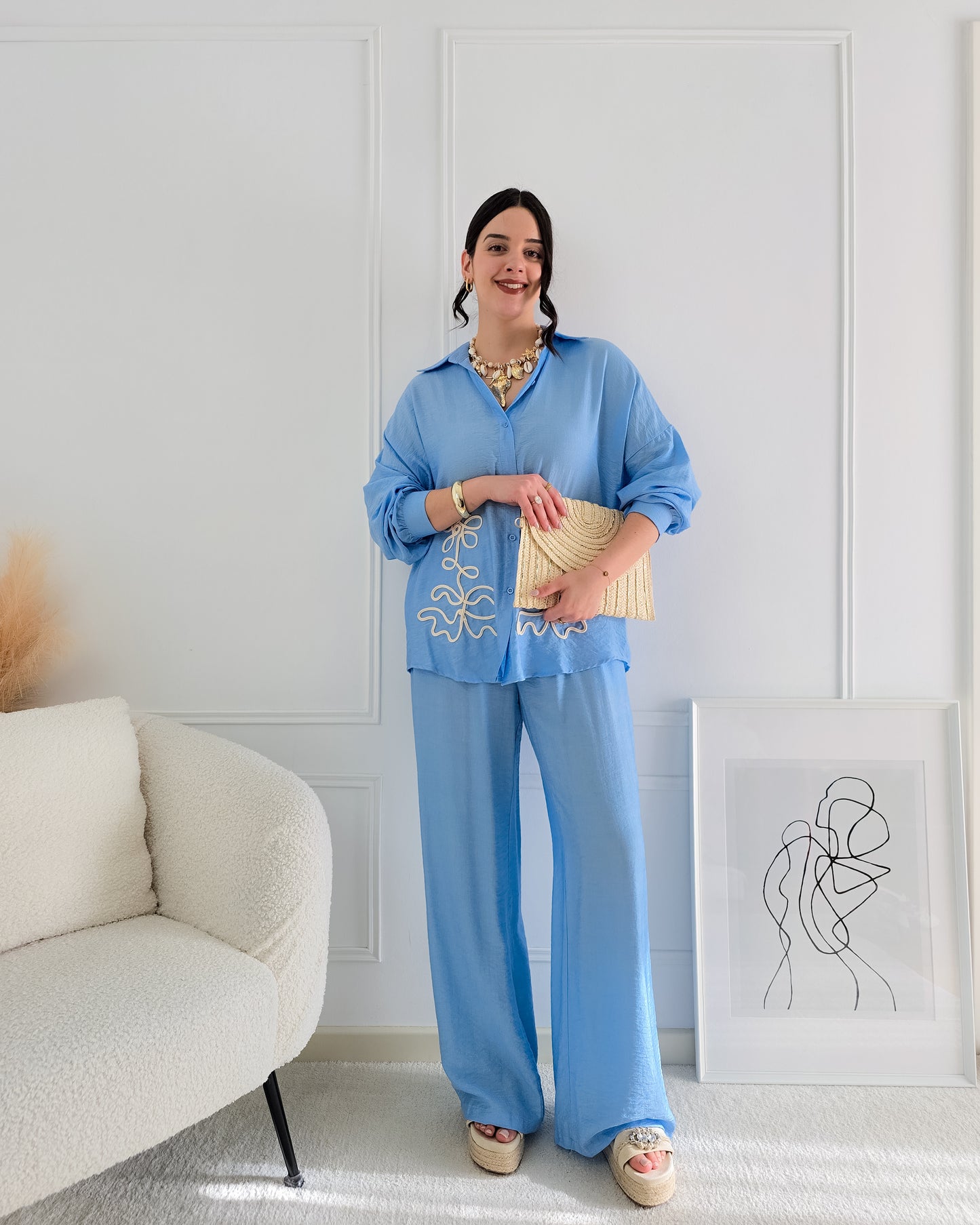 CONJUNTO EMILIA AZUL