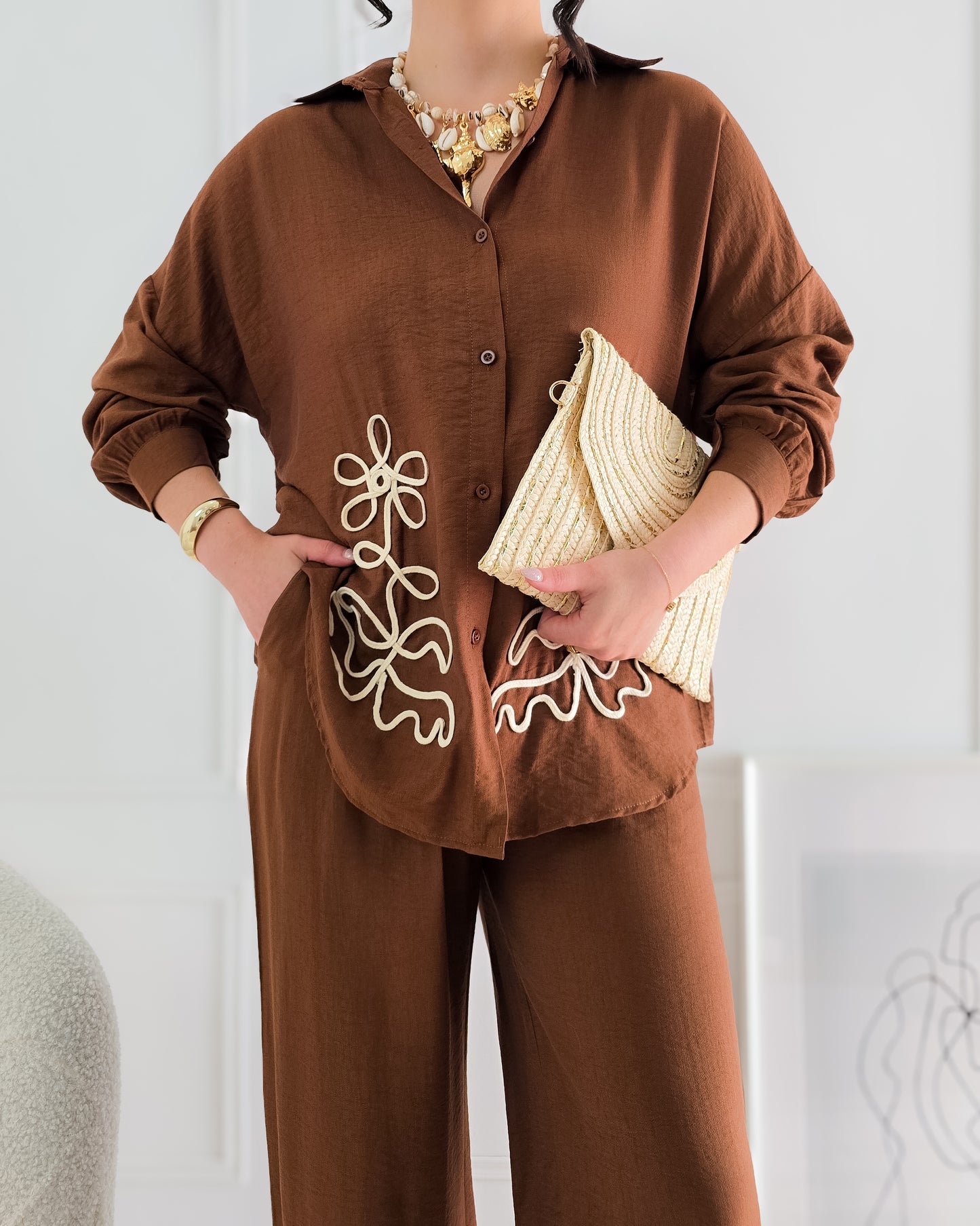 CONJUNTO EMILIA CASTANHO