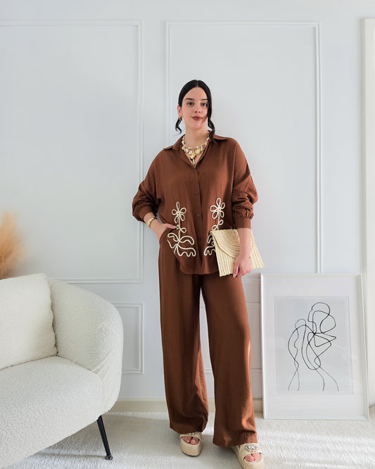 CONJUNTO EMILIA CASTANHO