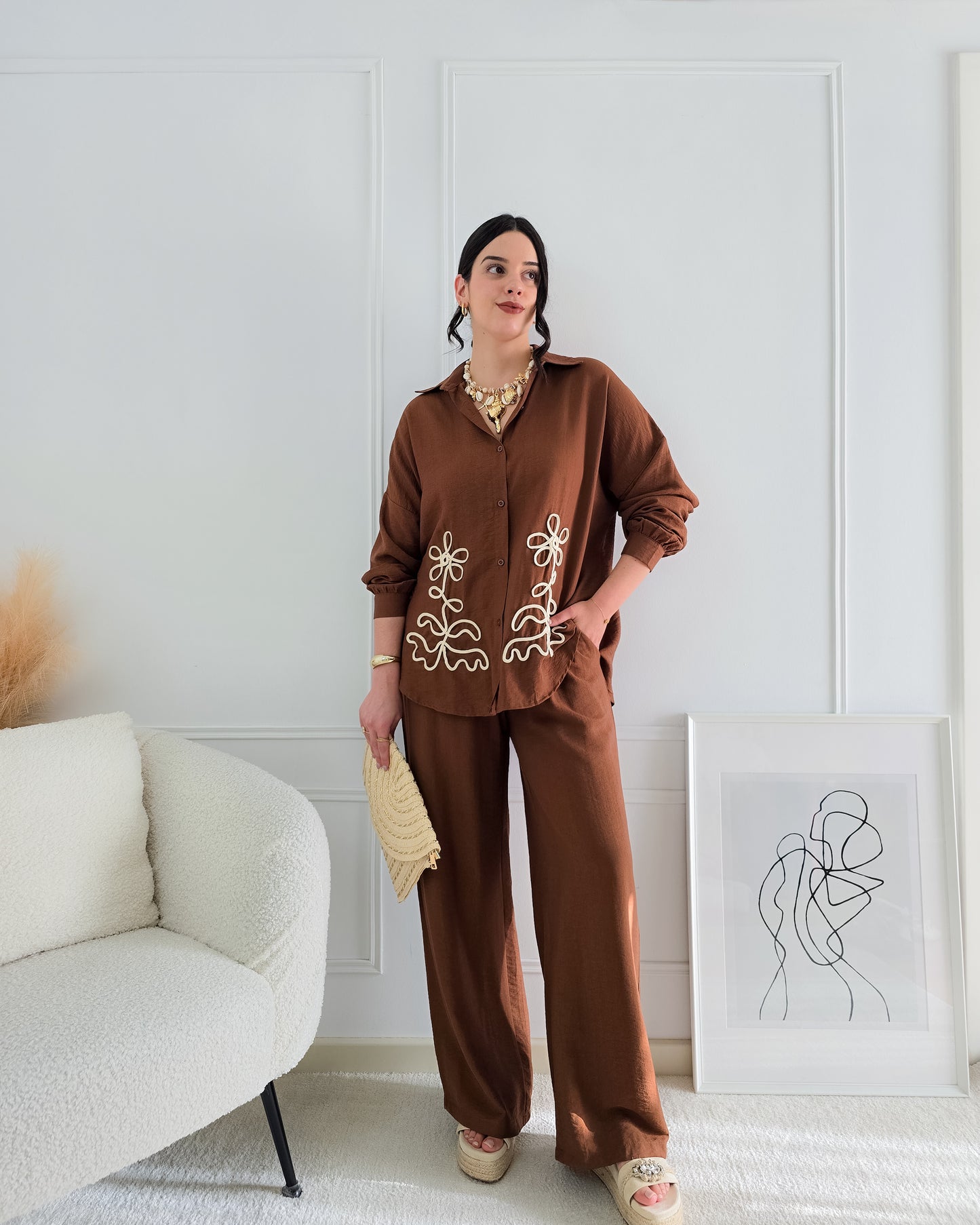CONJUNTO EMILIA CASTANHO