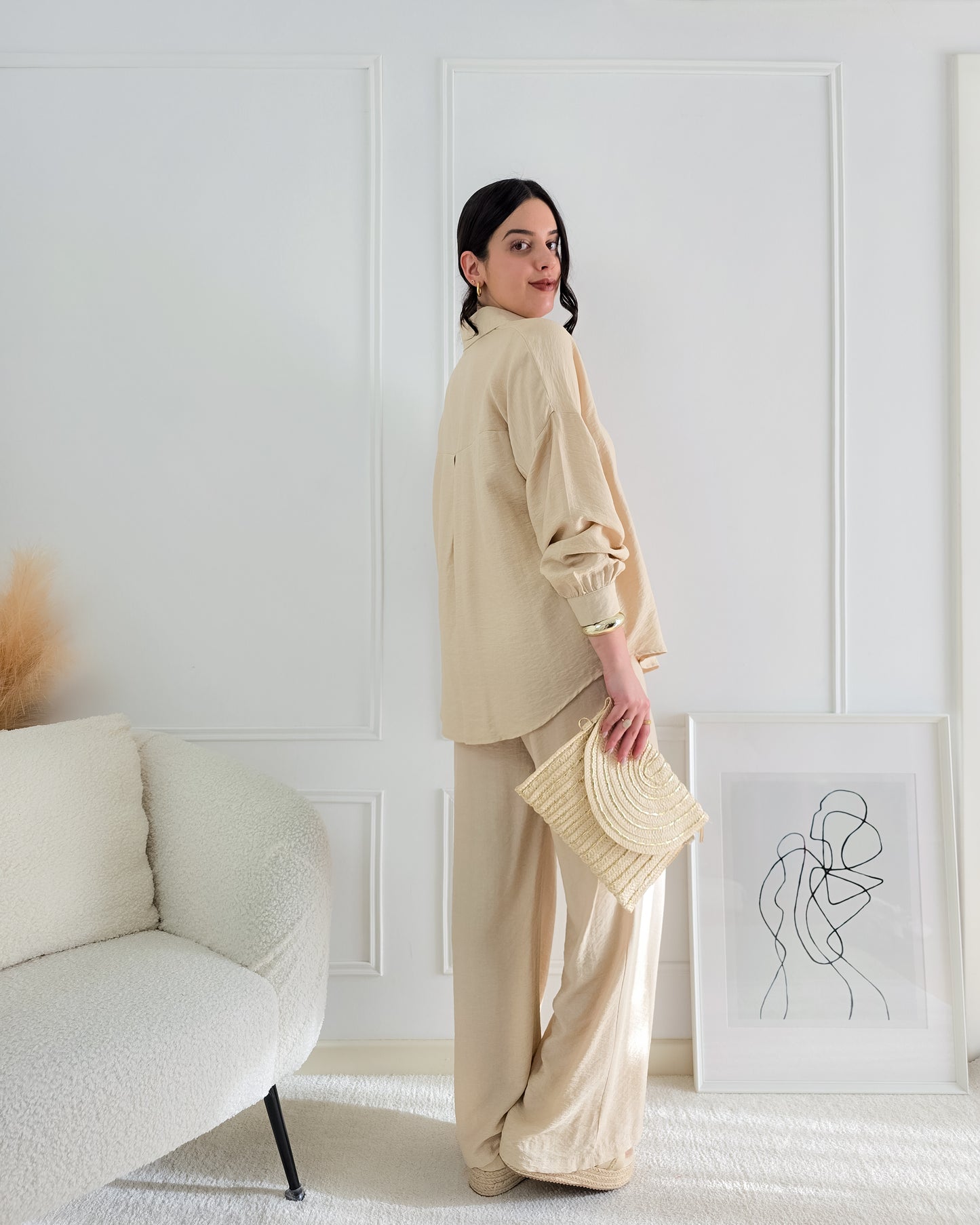 CONJUNTO EMILIA BEGE