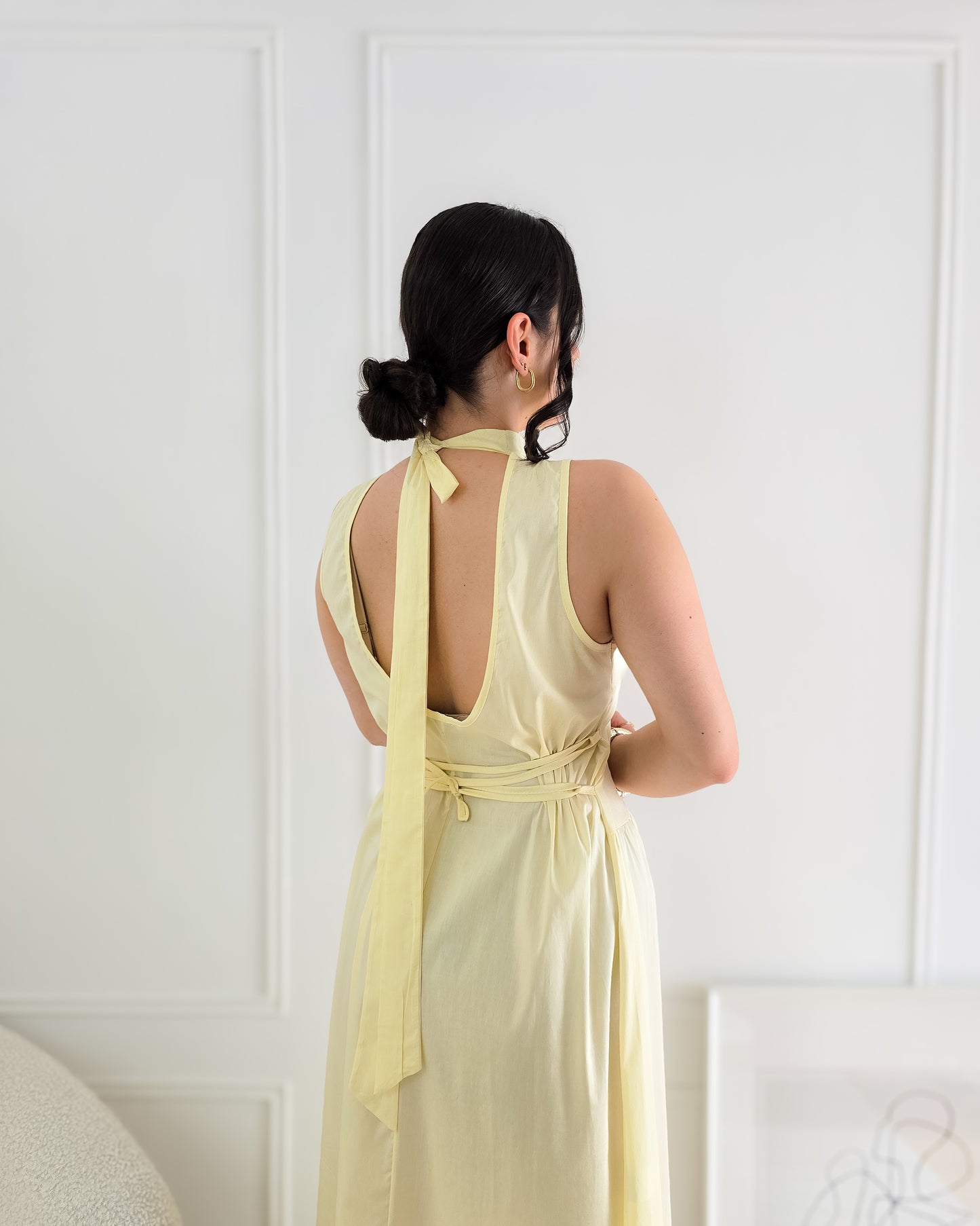 VESTIDO ANA MANTEIGA
