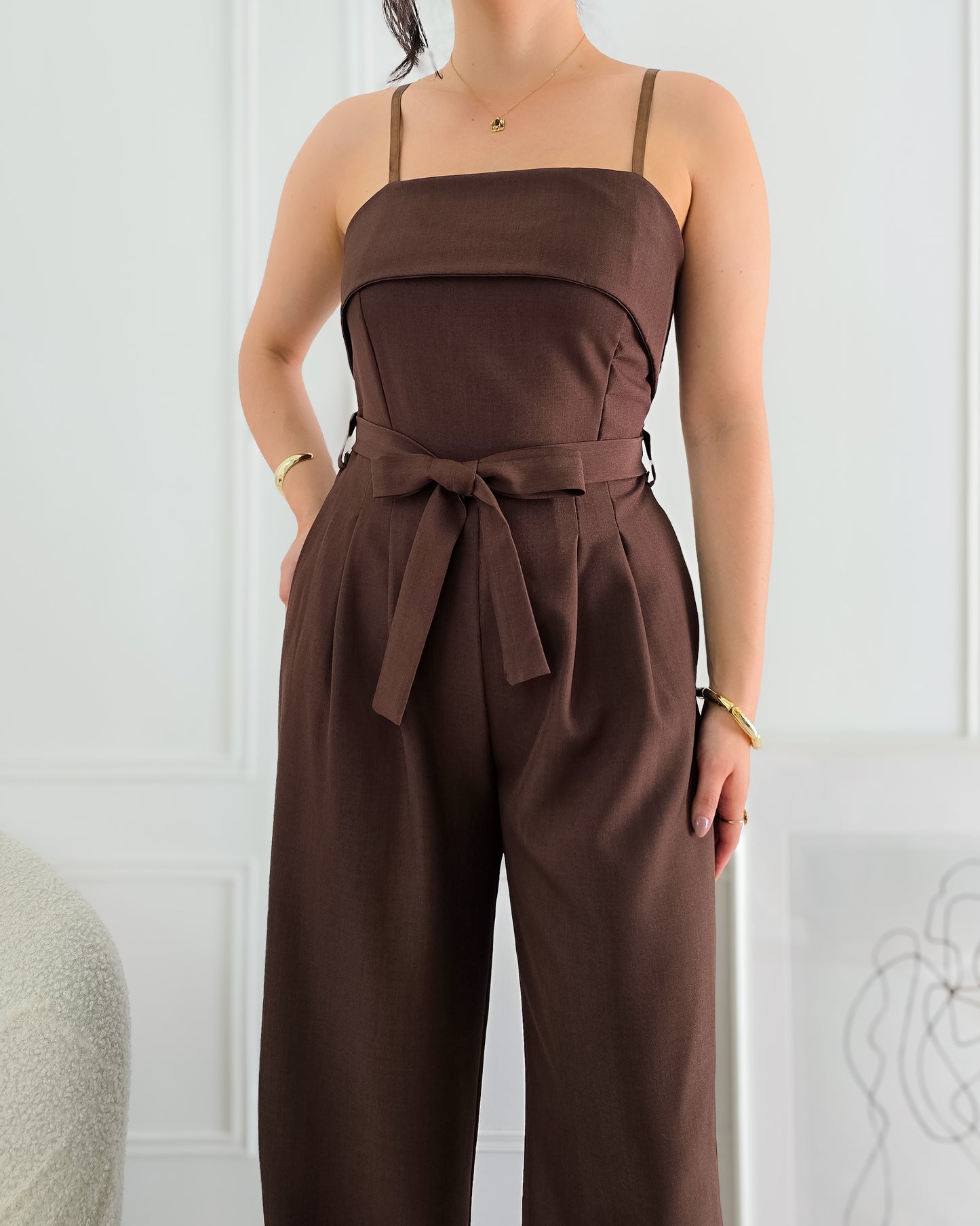 CONJUNTO CHLOE CASTANHO