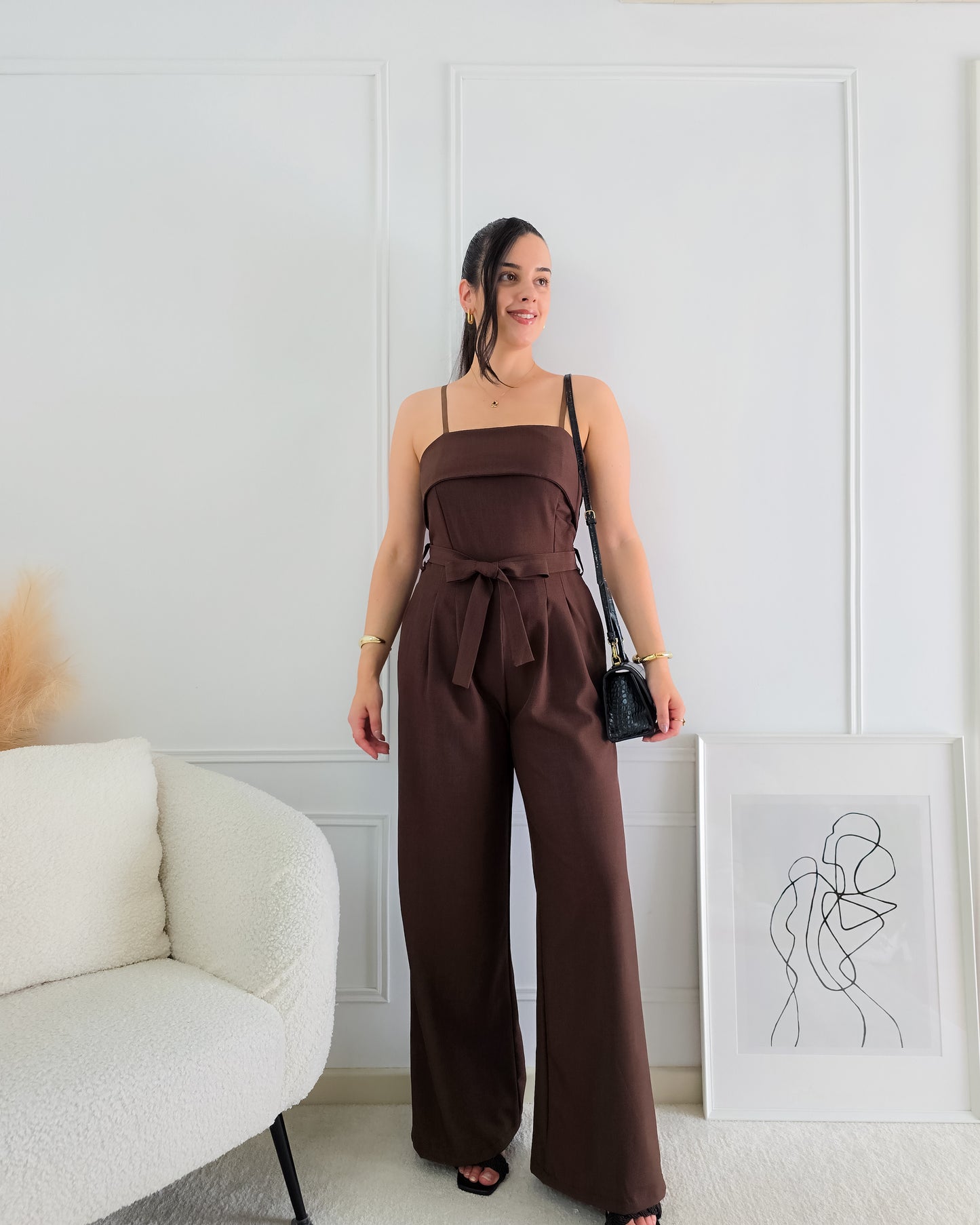 CONJUNTO CHLOE CASTANHO