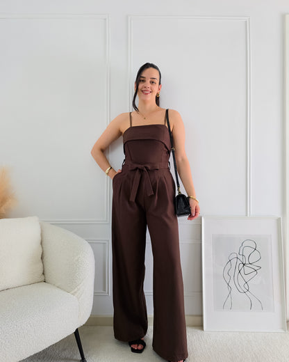CONJUNTO CHLOE CASTANHO