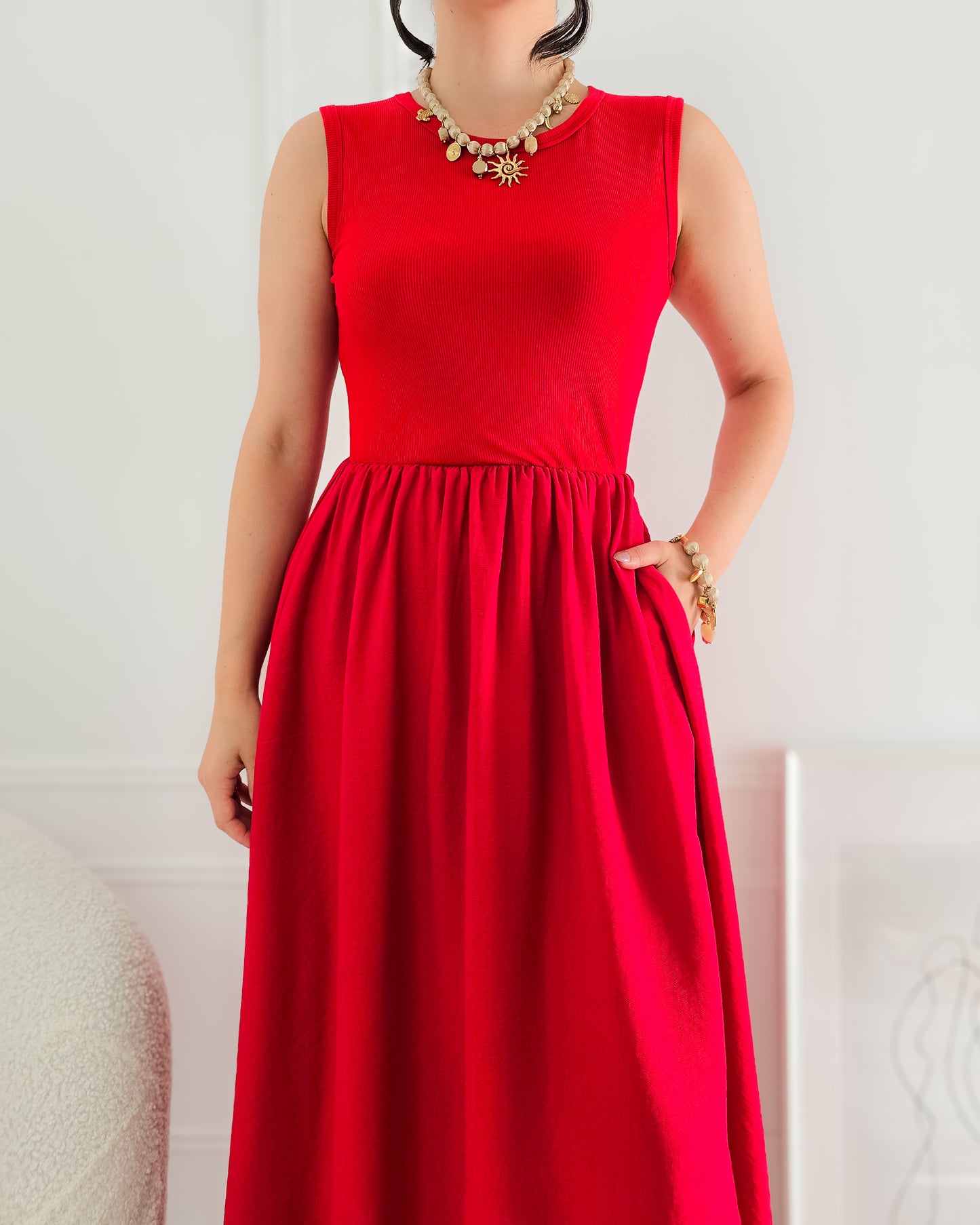 VESTIDO BELA VERMELHO