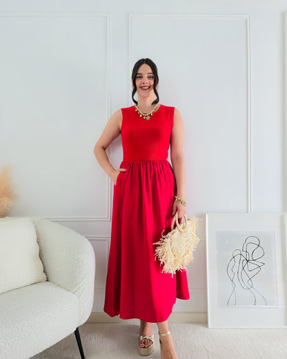 VESTIDO BELA VERMELHO