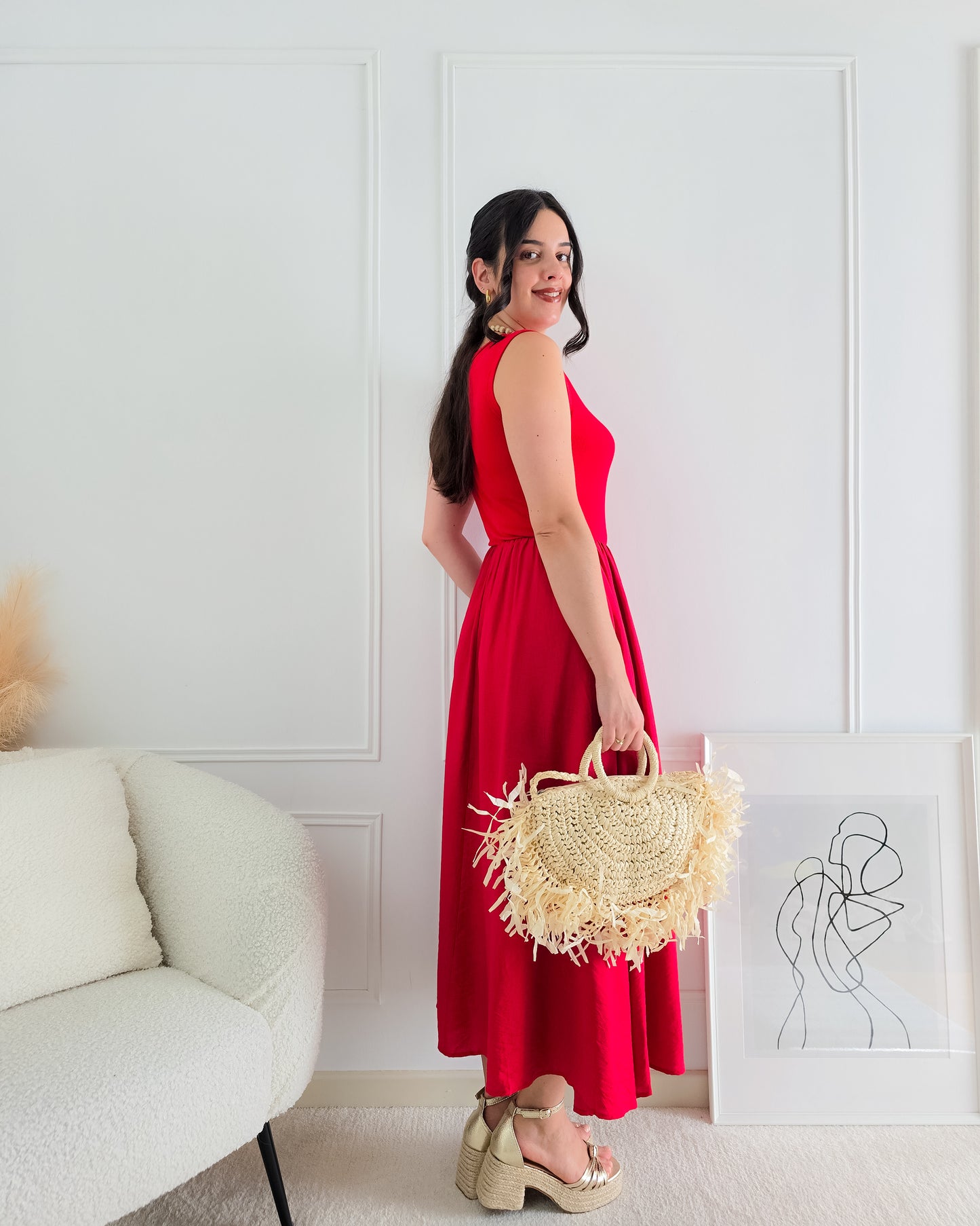 VESTIDO BELA VERMELHO