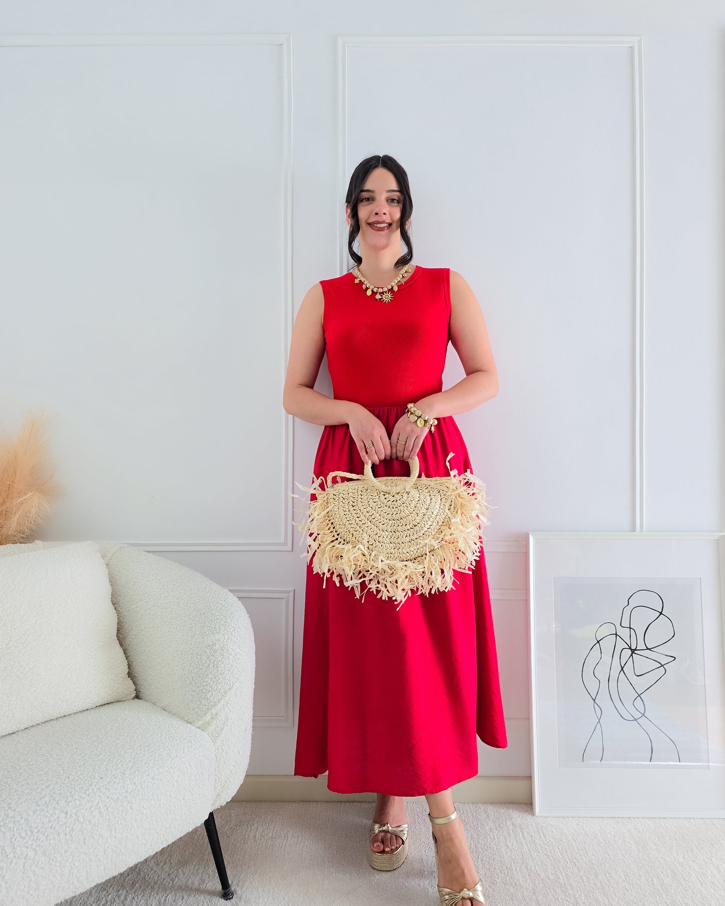 VESTIDO BELA VERMELHO
