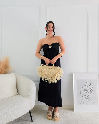 VESTIDO BENICE PRETO